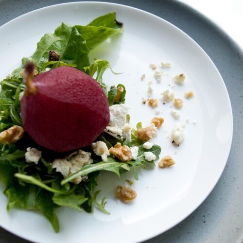 Poached Pear Salad (2)